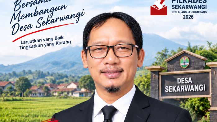 Pilkades Sekarwangi 2026, Ade Harto Nomor Urut 5 Usung Lima Gagasan