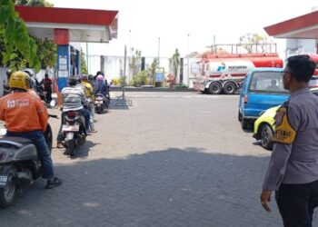 Polresta Malang Kota Pantau 24 SPBU, Antrean BBM Masih Normal