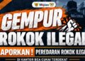 Pemkot Kediri Ajak Masyarakat Laporkan Peredaran Rokok Ilegal