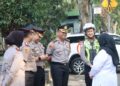 Kapolresta Malang Kota Turun ke Jalan, Pantau Lalu Lintas di Zona Sekolah