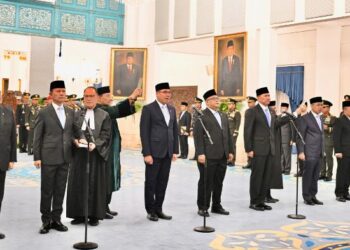 Letjen TNI Kristomei Sianturi Dilantik Jadi Kepala BNPB