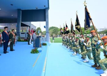 Presiden Prabowo Resmikan 204 Satuan Baru TNI dari Tiga Matra