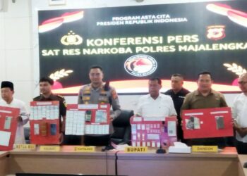 Polisi Ungkap Dugaan Peredaran Obat Keras di Kawasan Industri Majalengka, 2 Tersangka Karyawan