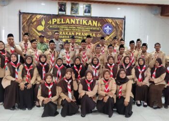 Pengurus Pramuka Dukun Gresik Dilantik, Fokus Program di Era Digital