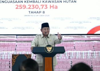 Denda Rp13,2 Triliun dan 259 Ribu Hektare Hutan Kembali ke Negara