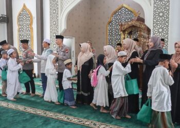 Polresta Malang Kota Gelar Tahlil dan Santuni Anak Yatim Tiap Jumat