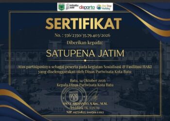 SATUPENA Jatim Dorong Perlindungan Hak Cipta Penulis di Kota Batu