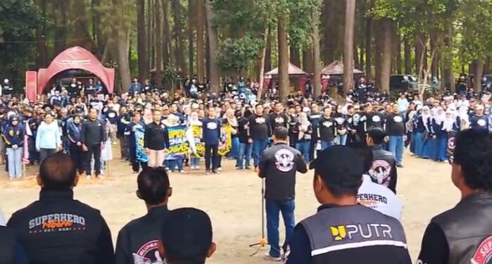 Kukuhkan 26 Chapter se-Majalengka, Superhero Tegaskan Bukan Sayap Partai Politik