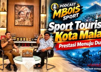 Podcast Mbois: Sport Tourism Kota Malang, Prestasi Menuju Dunia
