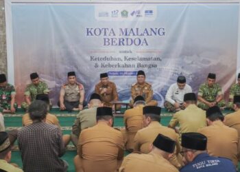 Wakapolresta Malang Hadiri Kota Malang Berdoa, Perkuat Toleransi